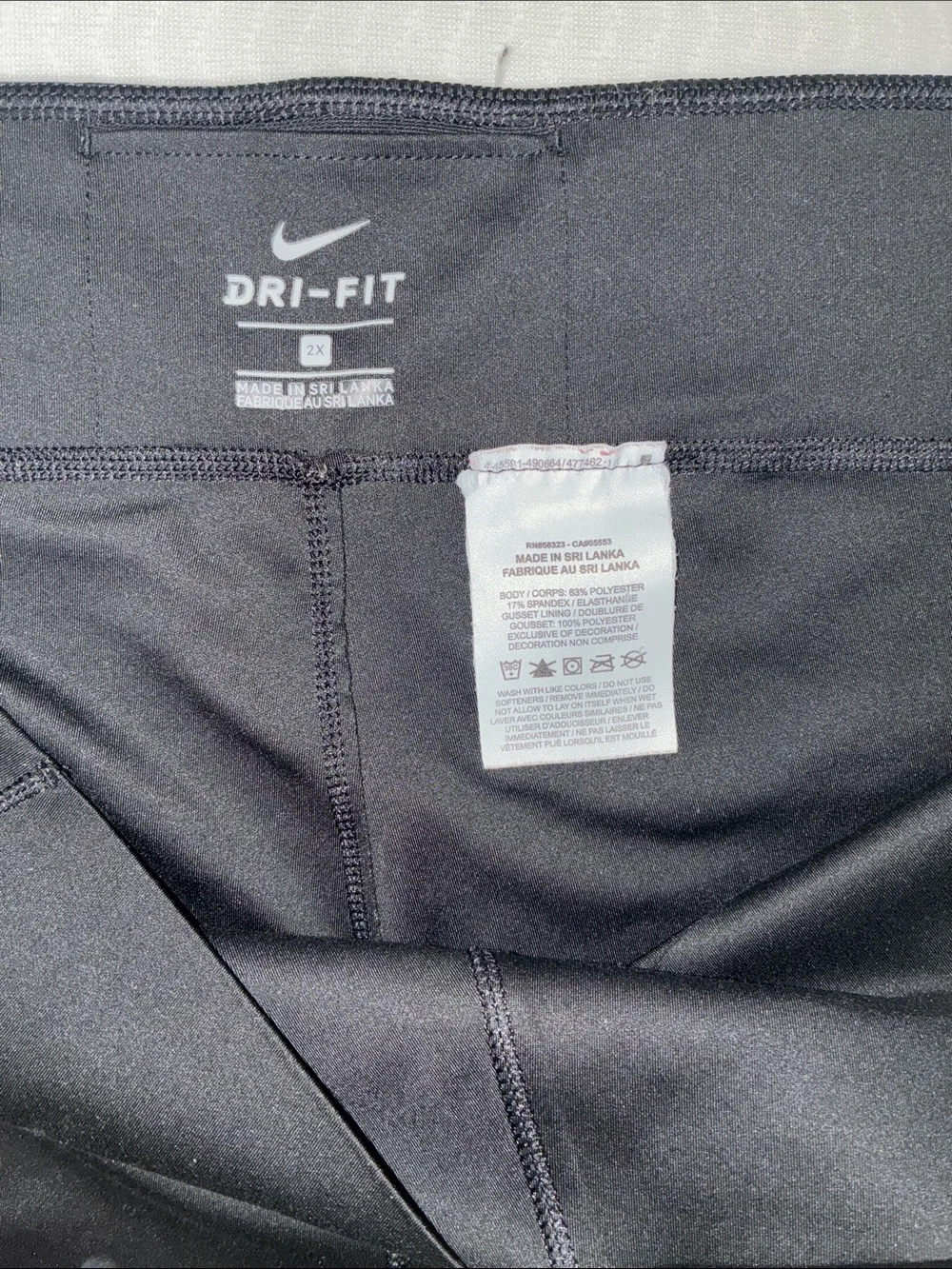 Nike Black High-Waist Performance Leggings